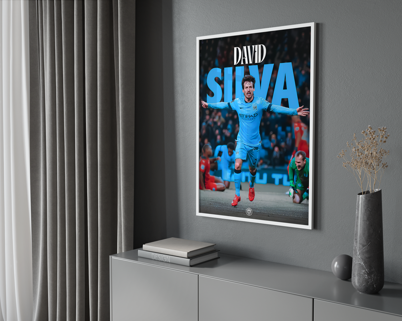David Silva Poster