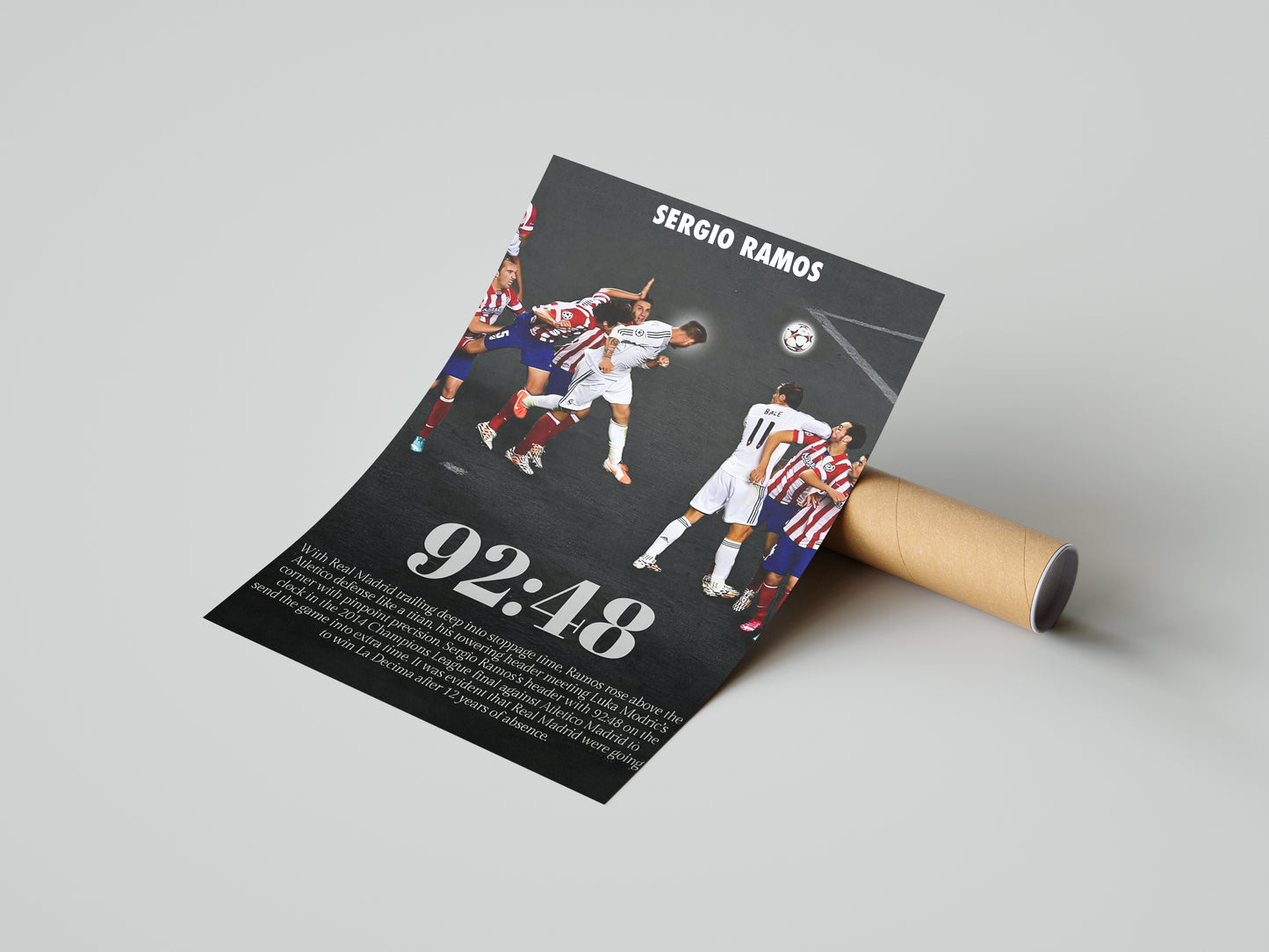 Sergio Ramos "92:48" Poster