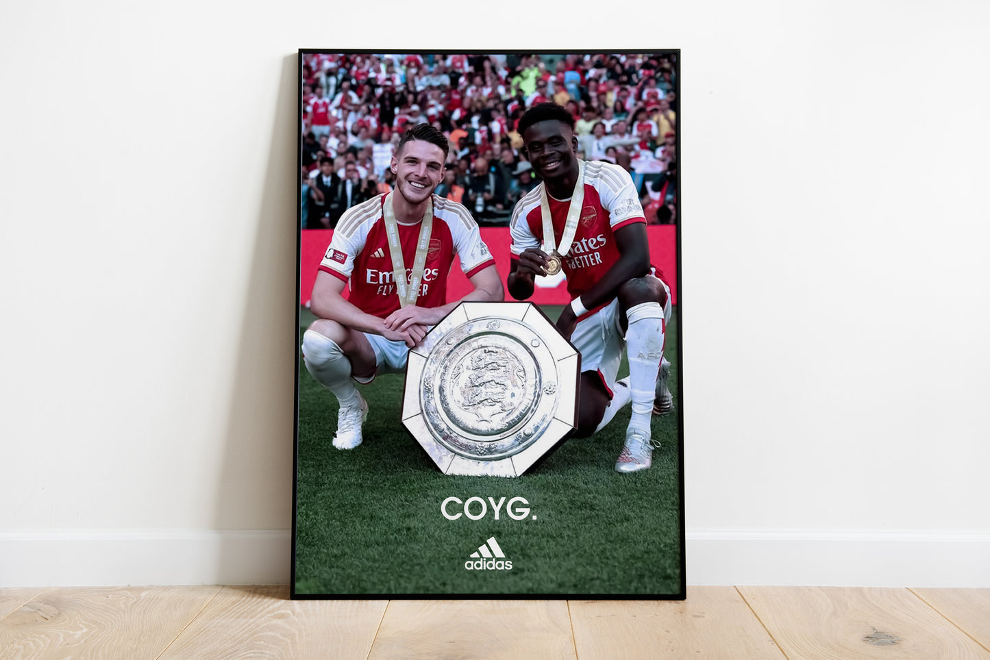 Rice & Saka "COYG" Poster