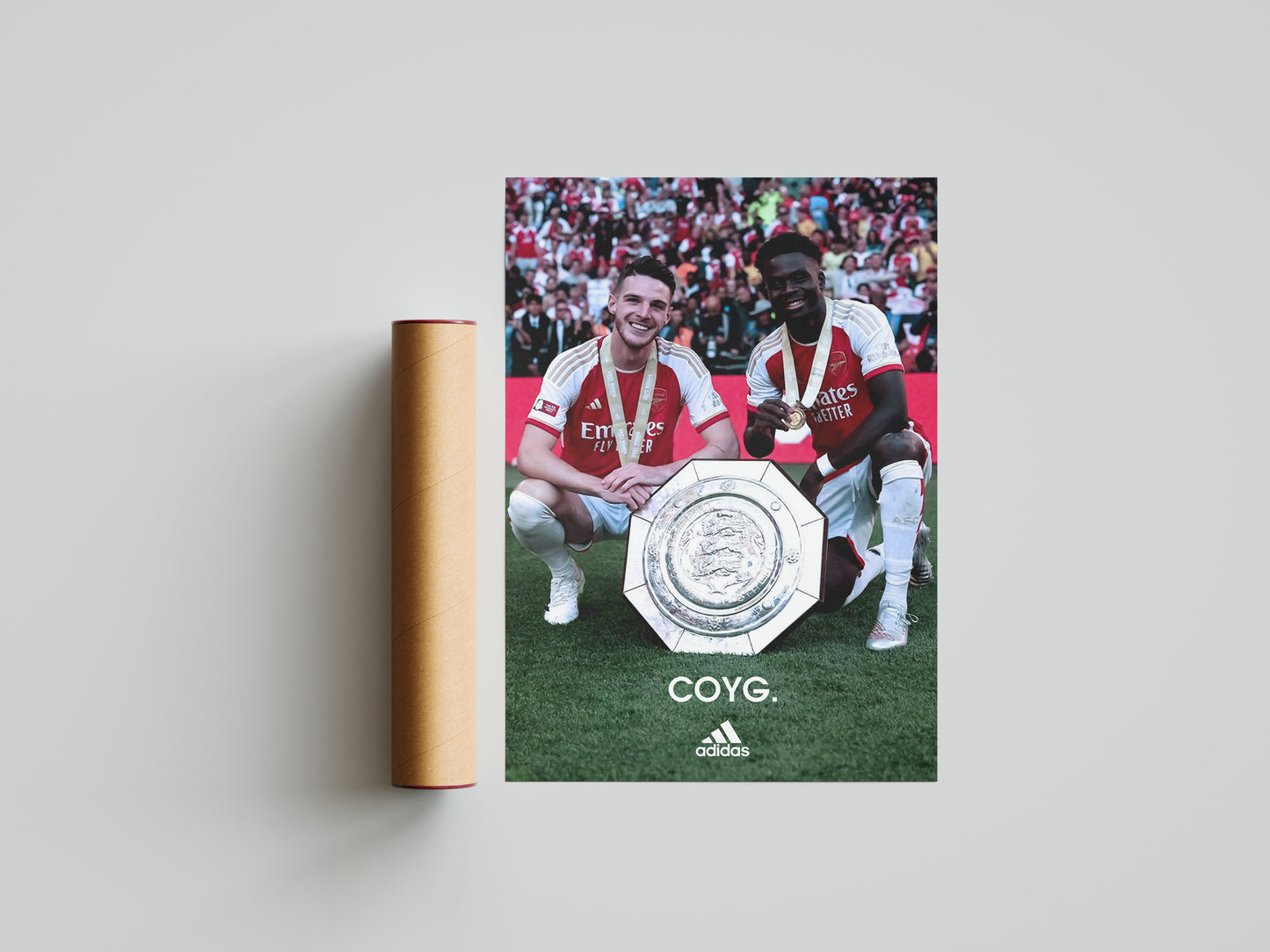 Rice & Saka "COYG" Poster