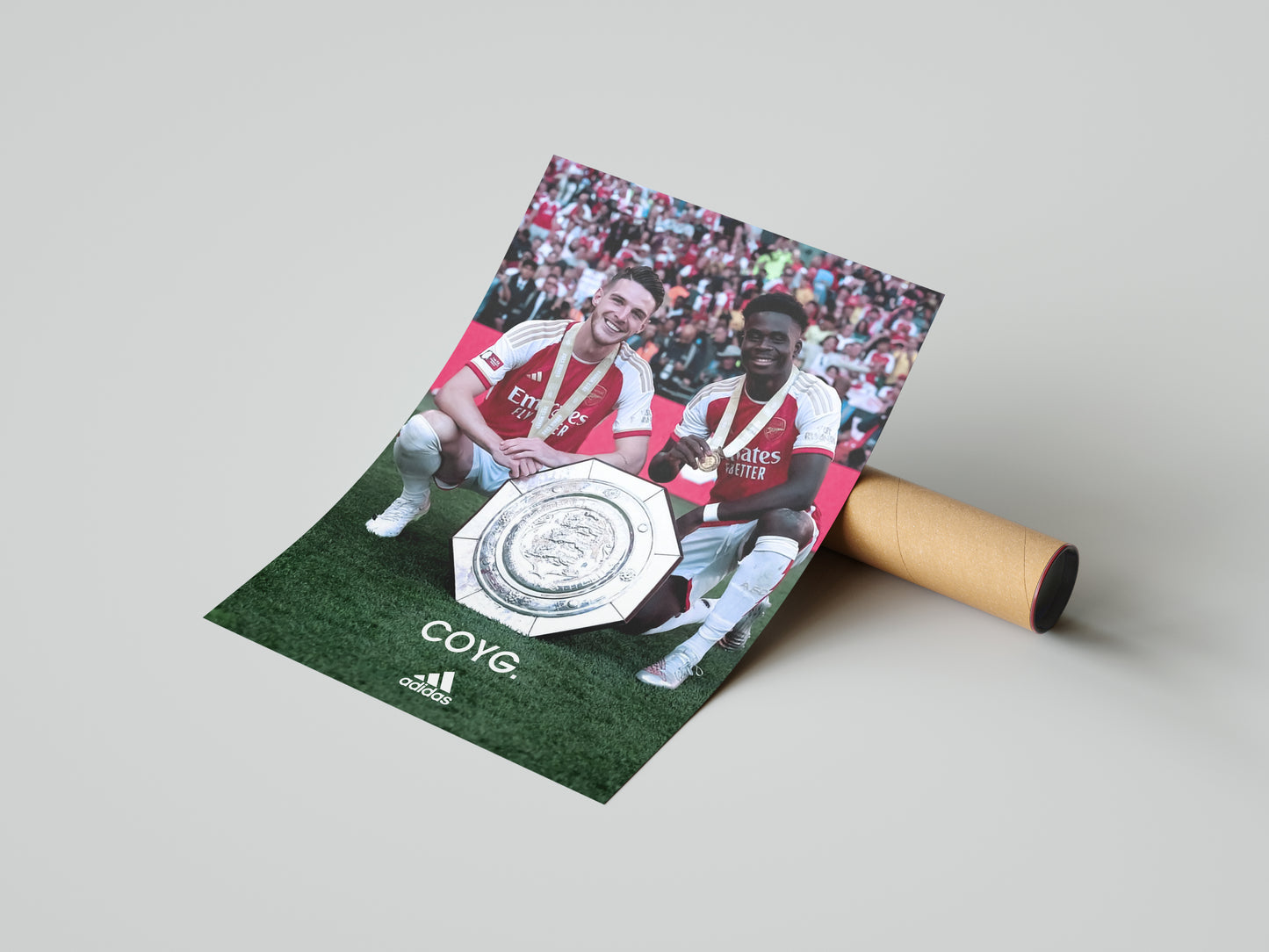 Rice & Saka "COYG" Poster