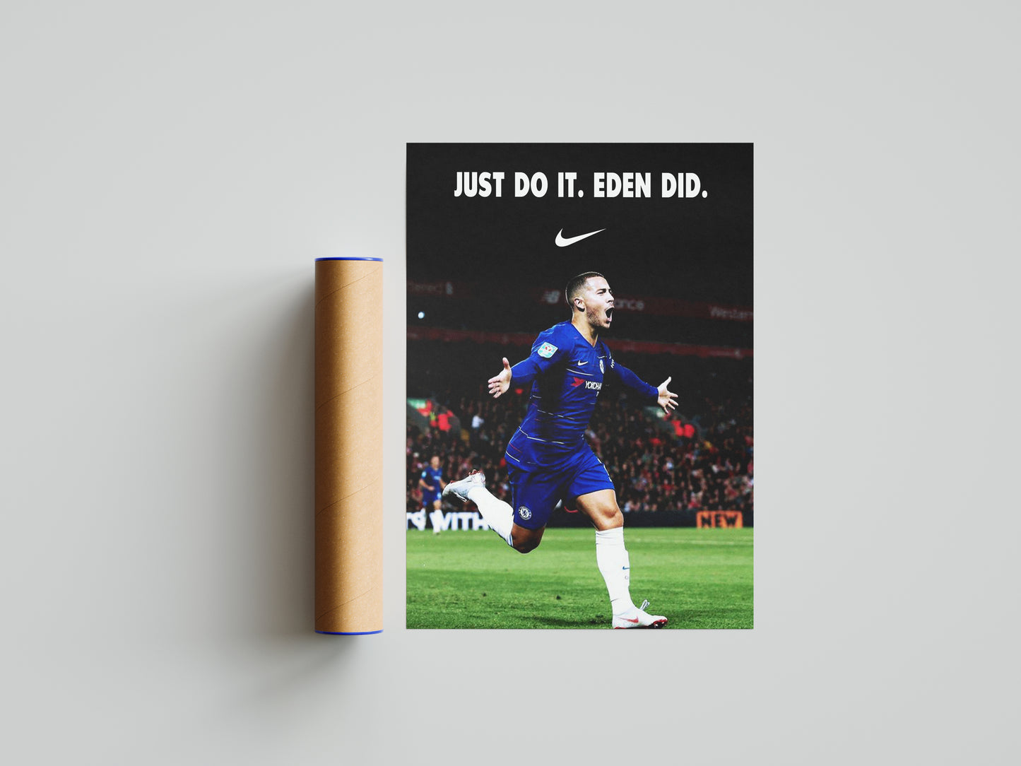 Eden Hazard "Just Do It" Poster