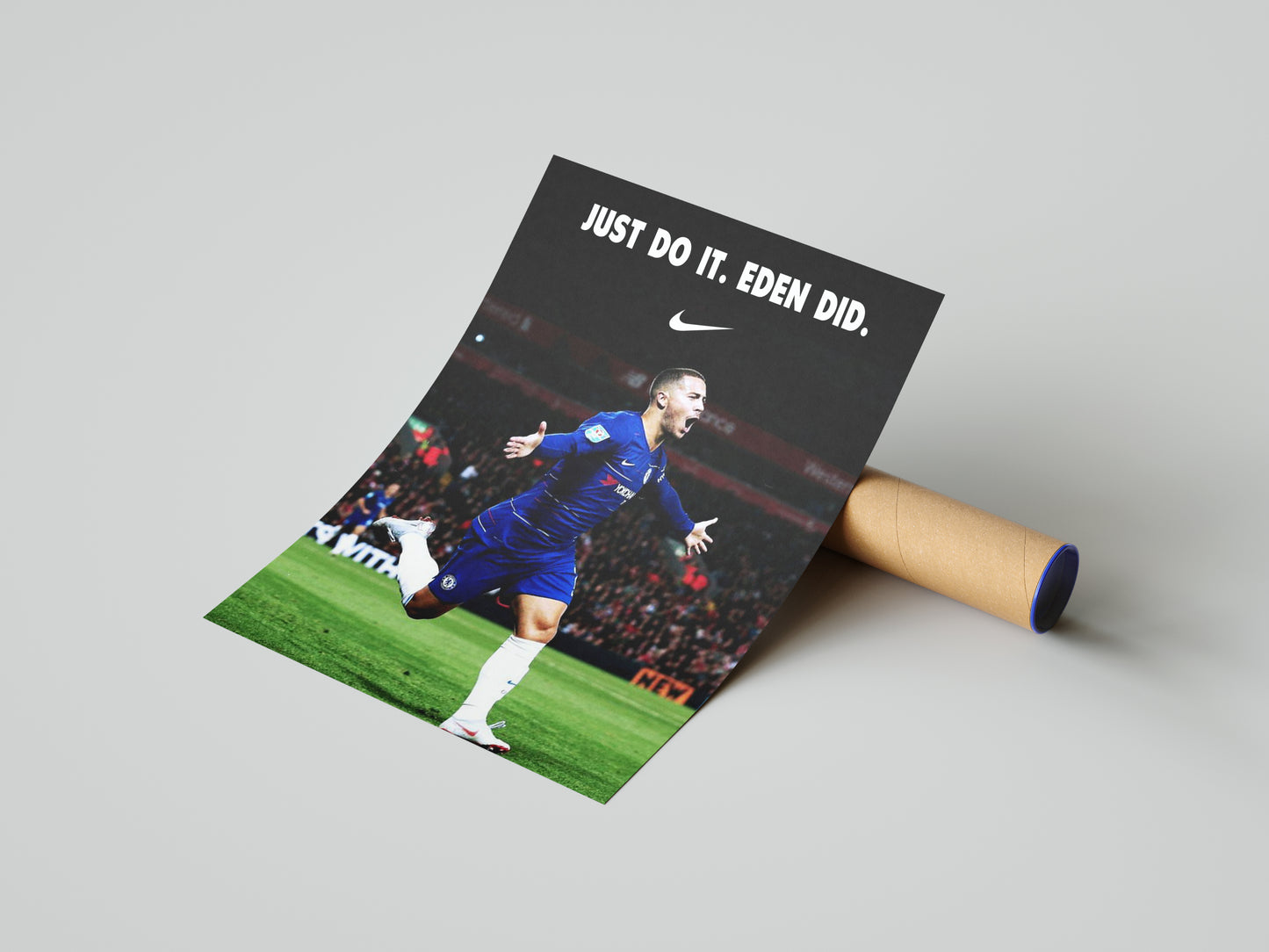Eden Hazard "Just Do It" Poster