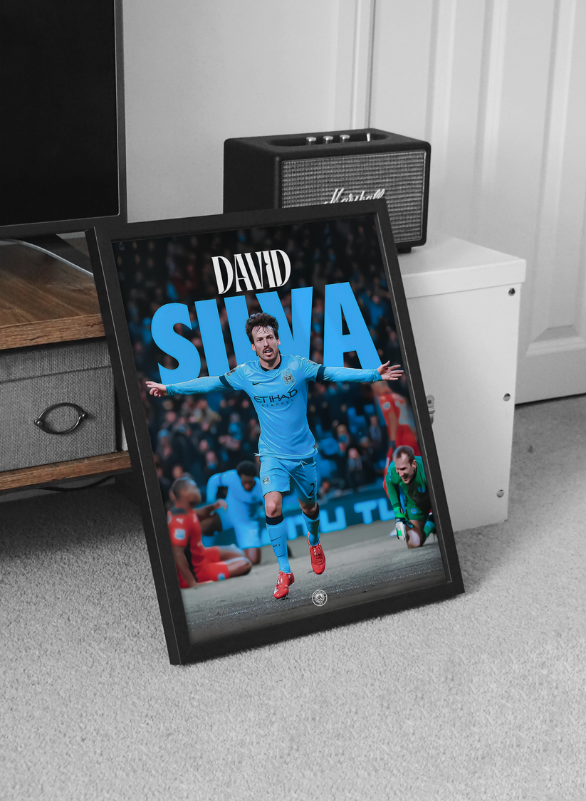 David Silva Poster