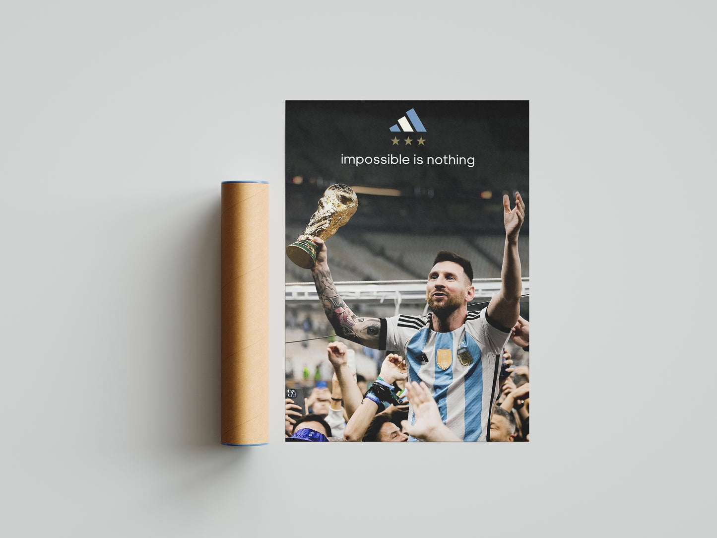 Lionel Messi World Cup Poster