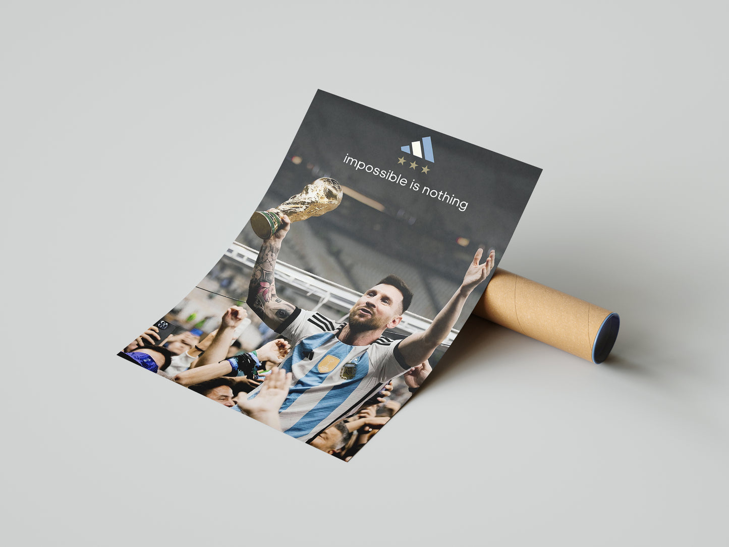 Lionel Messi World Cup Poster