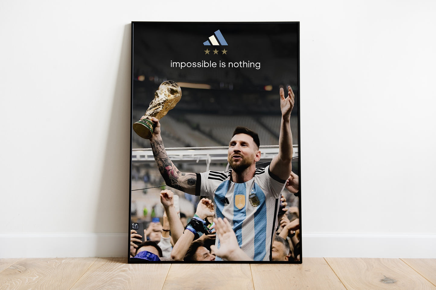 Lionel Messi World Cup Poster