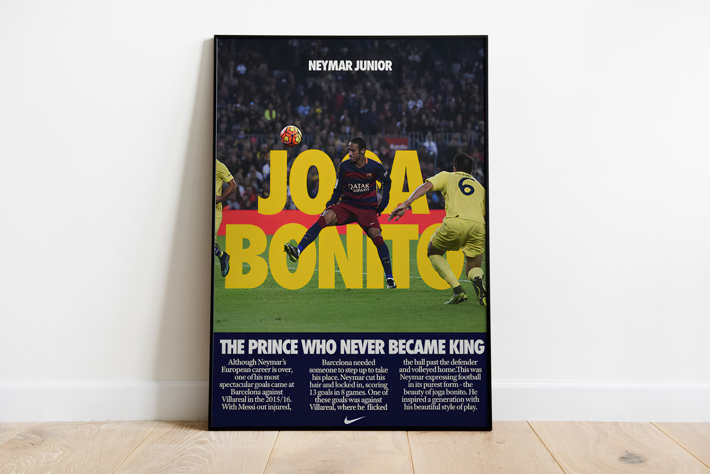 Neymar Jr "Joga Bonito" Poster