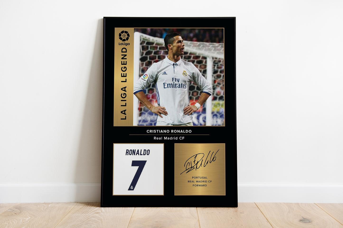 Cristiano Ronaldo Signature Poster