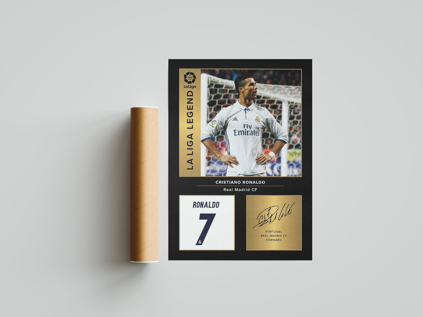 Cristiano Ronaldo Signature Poster