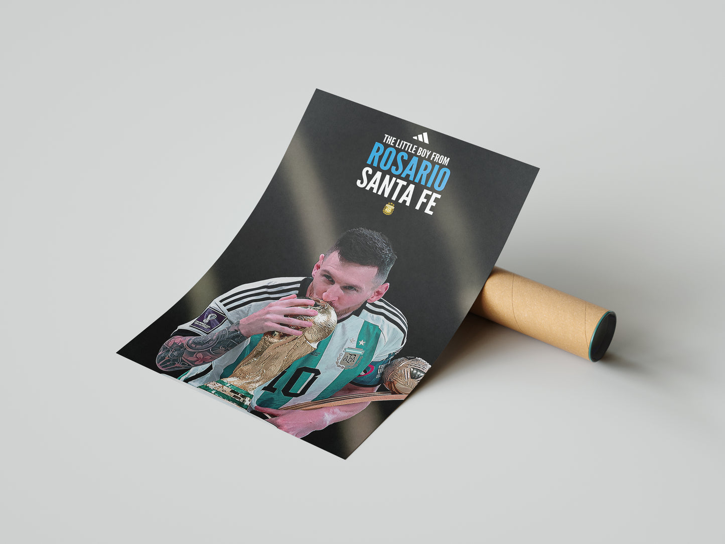 Lionel Messi "Little Boy From Rosario" Poster