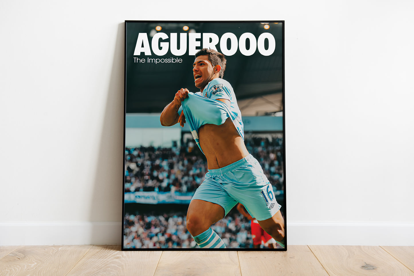 Sergio Aguero Poster