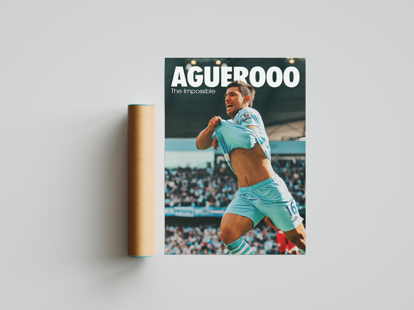 Sergio Aguero Poster