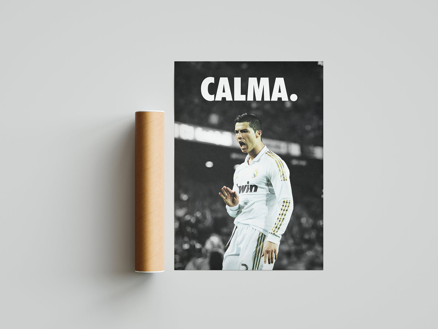 Cristiano Ronaldo "Calma" Poster