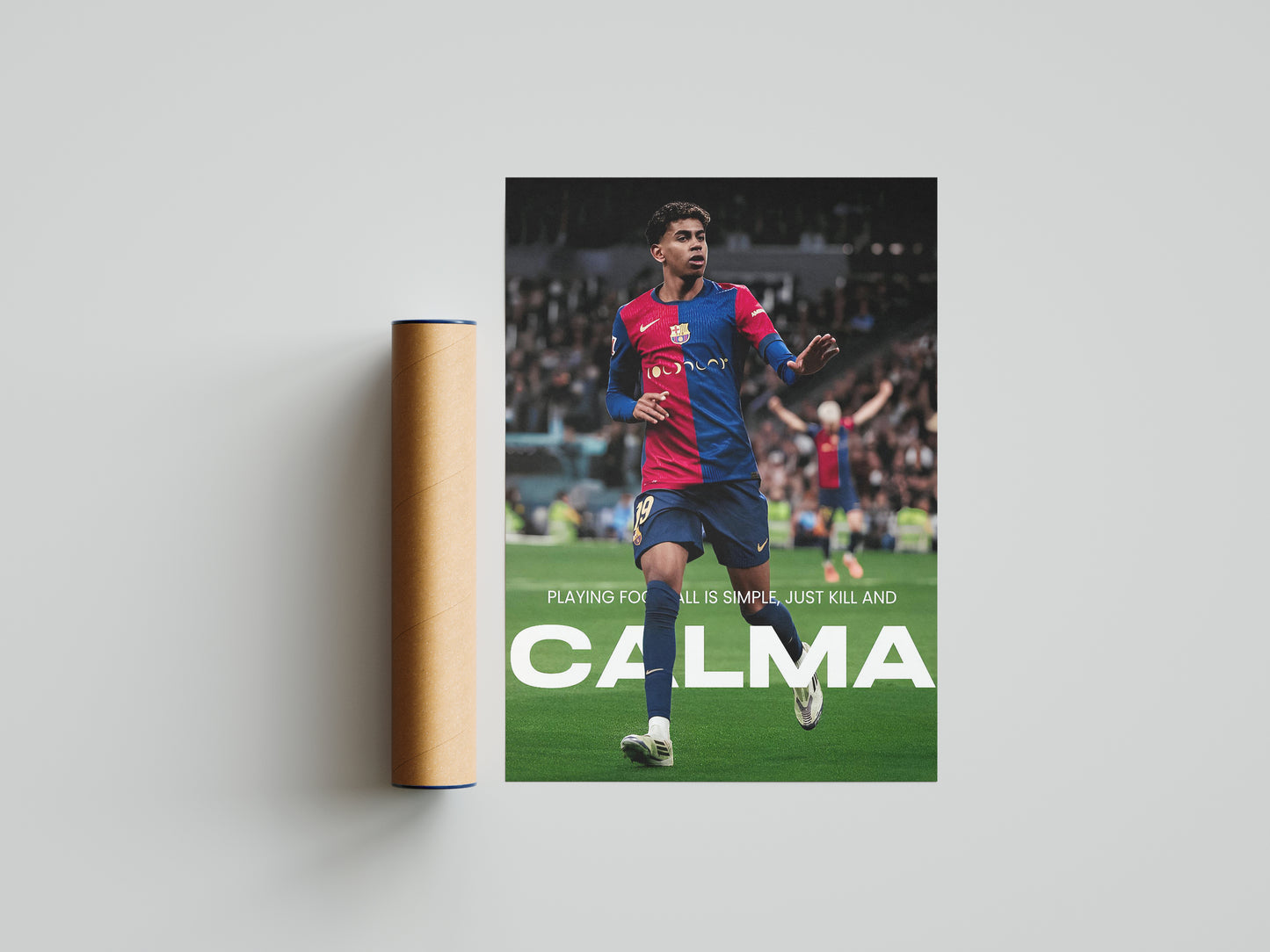 Lamine Yamal "Calma" Poster