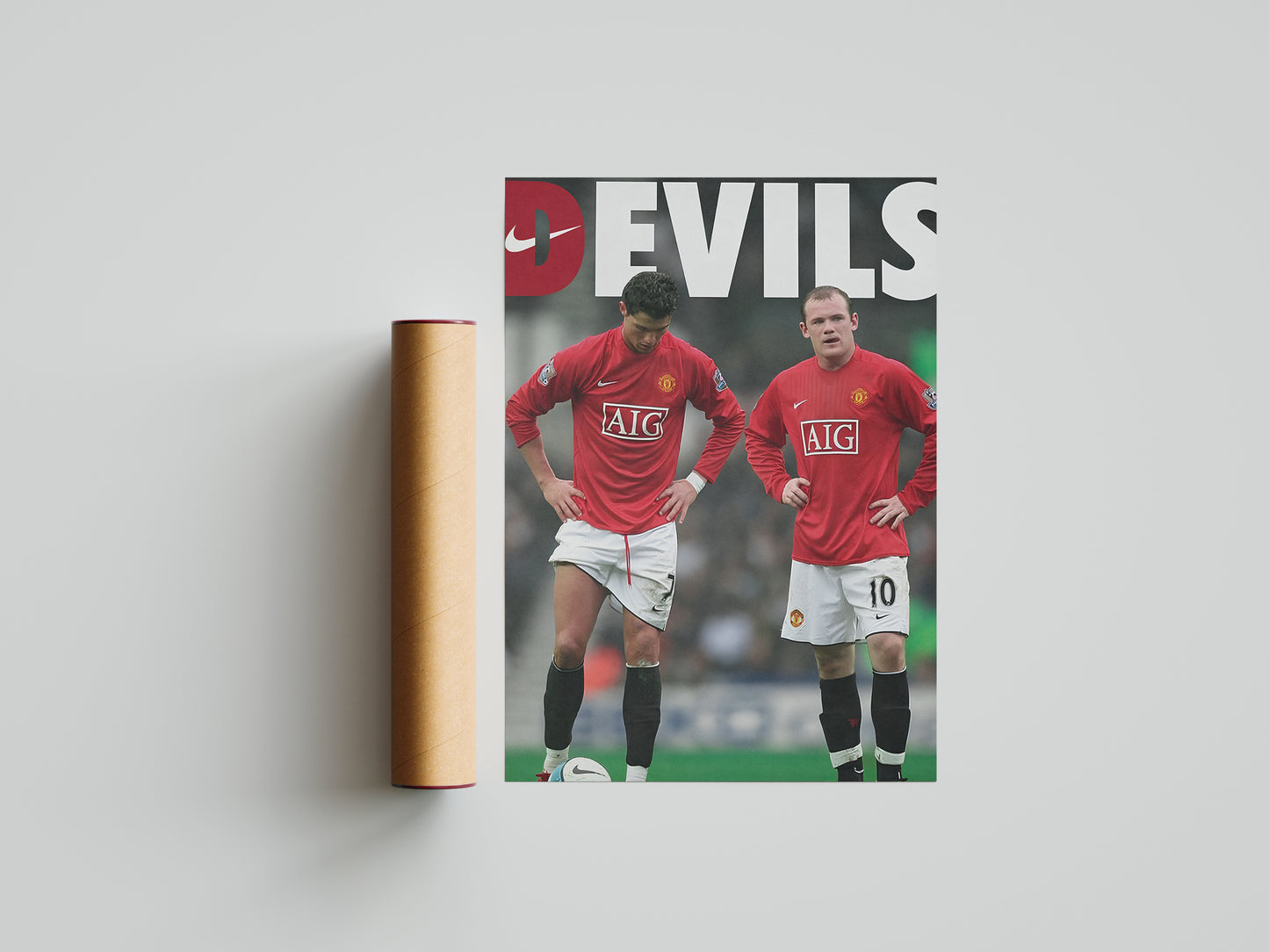 Man United "Devils" Poster