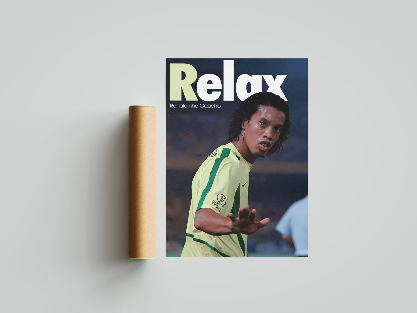 Ronaldinho "Relax" Poster