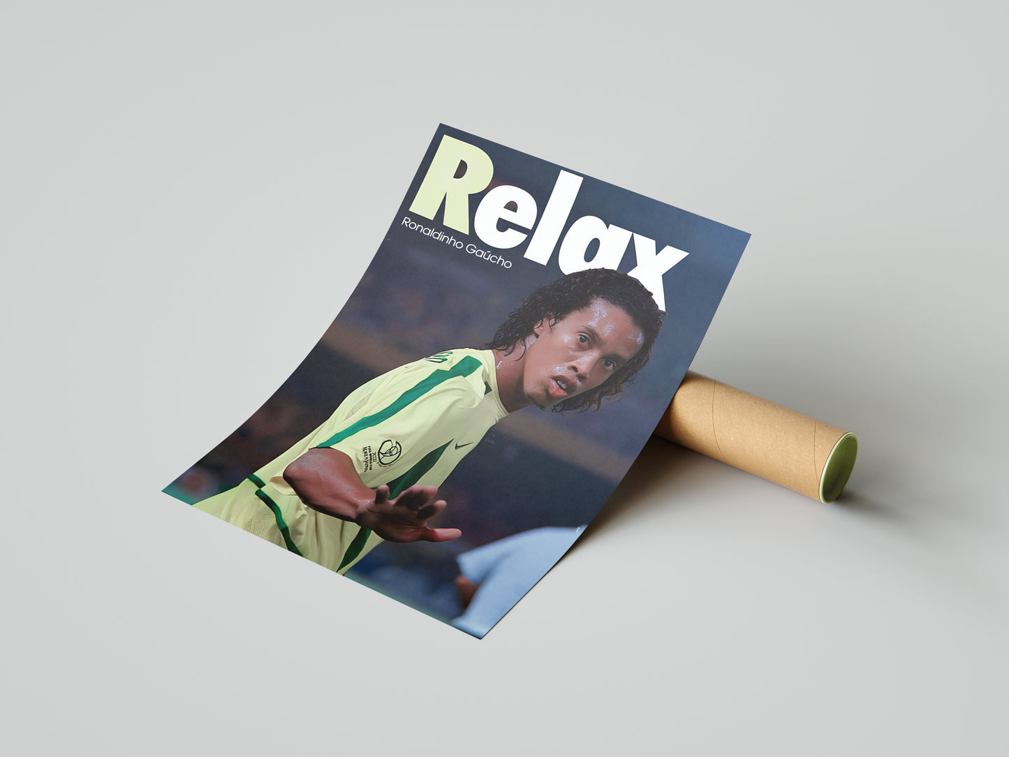 Ronaldinho "Relax" Poster
