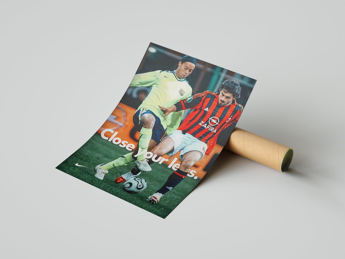 Ronaldinho "Close Your Legs" Poster