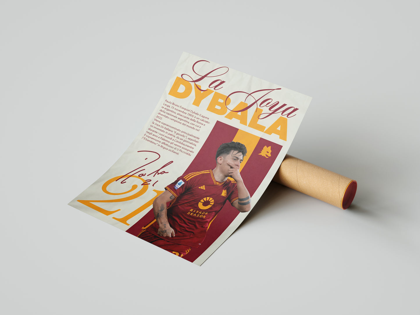 Paulo Dybala "La Joya" Poster