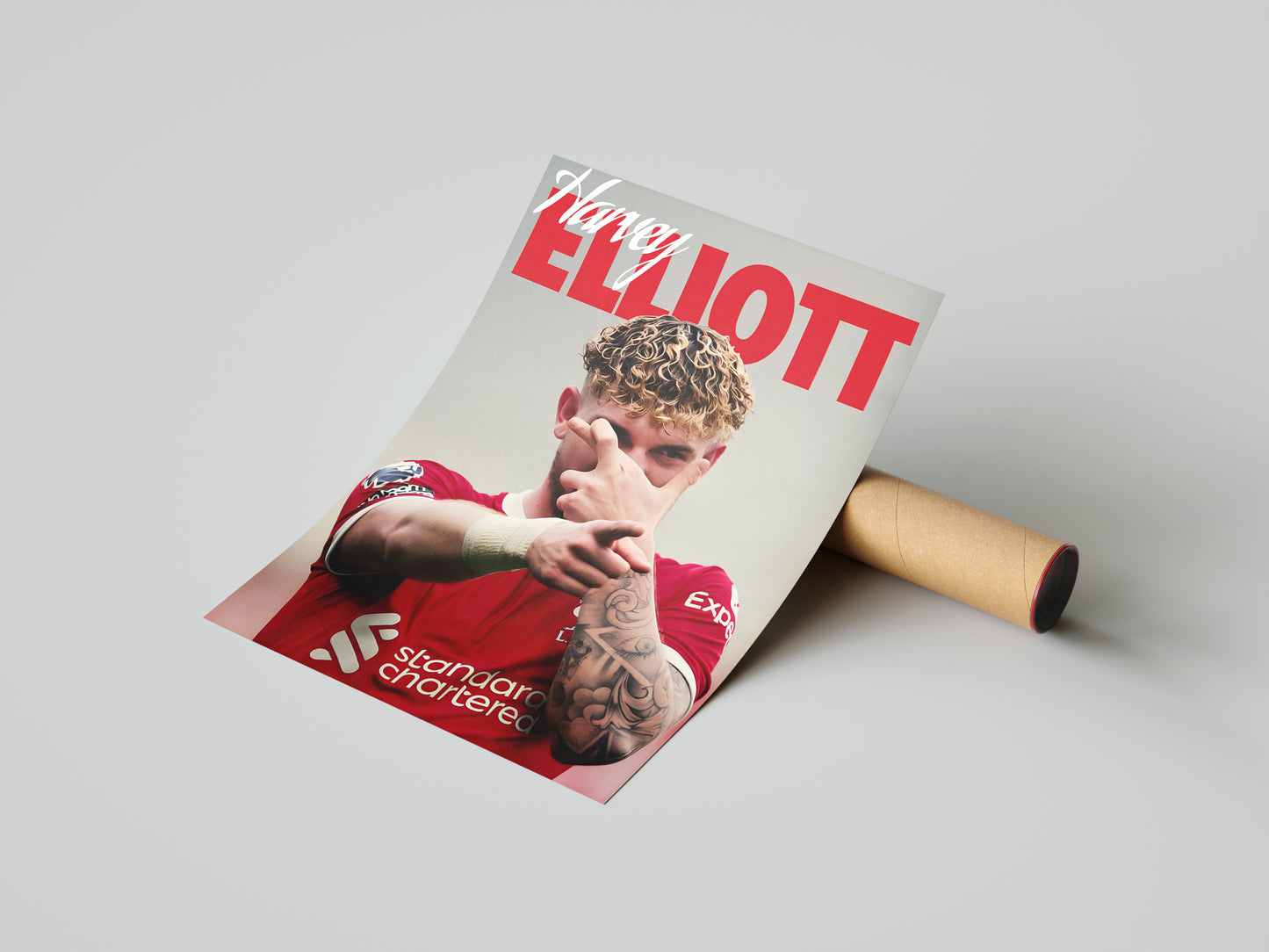 Harvey Elliot Poster