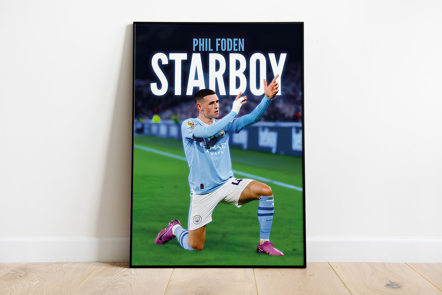 Phil Foden "Starboy" Poster