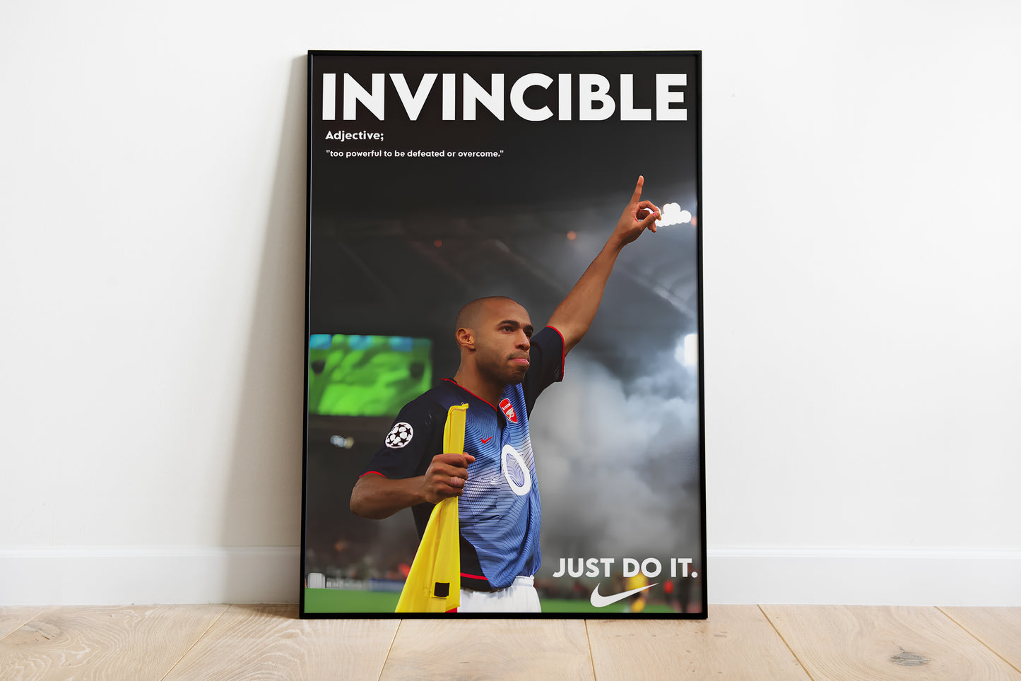 Thierry Henry "Invincible" Poster