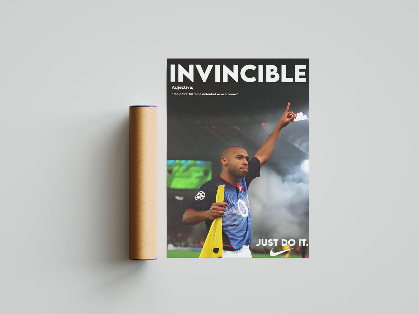 Thierry Henry "Invincible" Poster