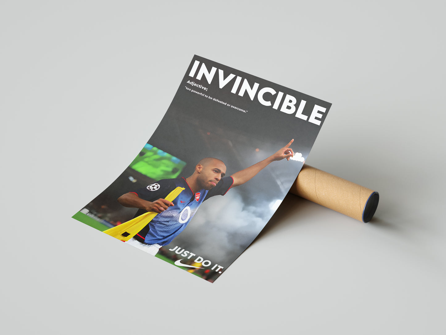 Thierry Henry "Invincible" Poster