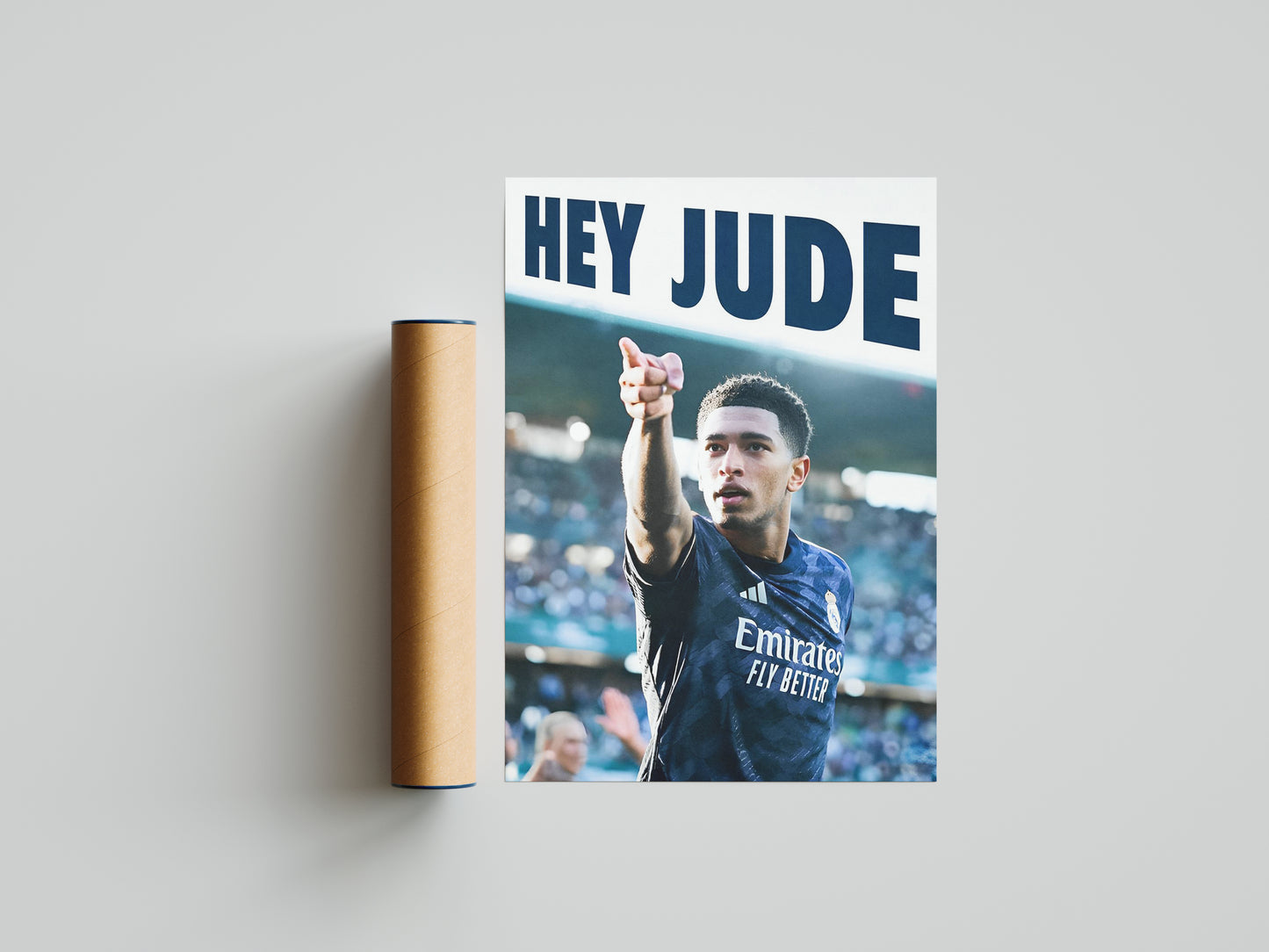 Jude Bellingham "Hey Jude" Poster