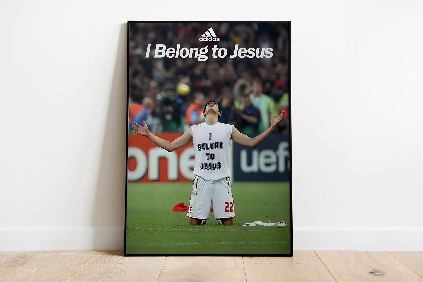 Kaka " I Belong To Jesus" Poster