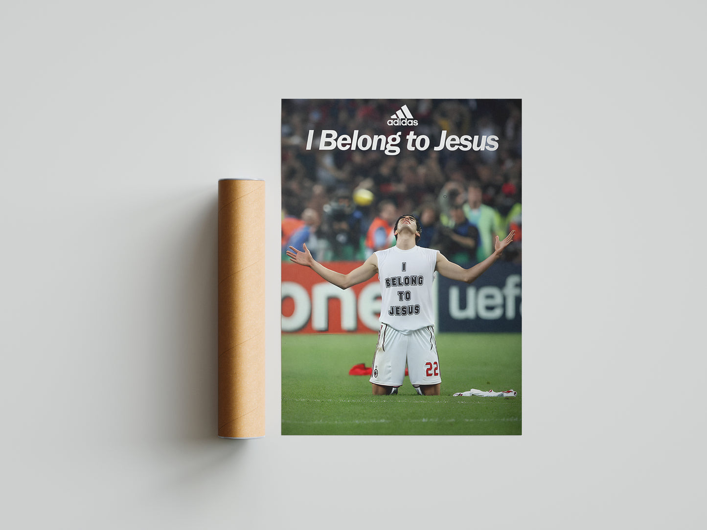 Kaka " I Belong To Jesus" Poster