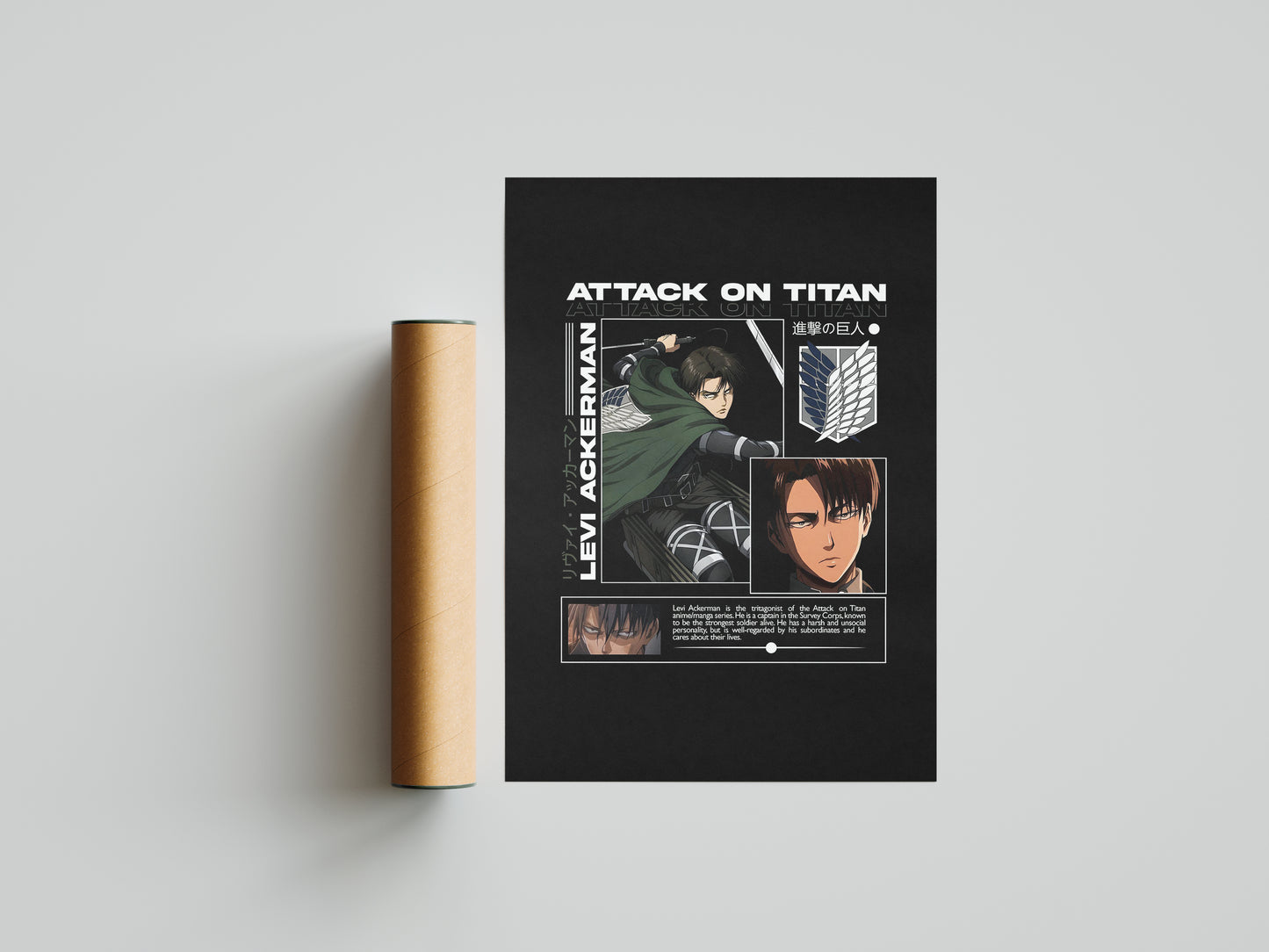 Levi Ackerman Poster