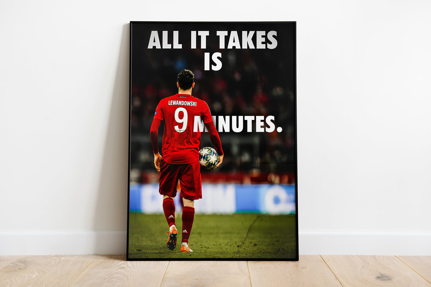Robert Lewandowski "9 Minutes" Poster
