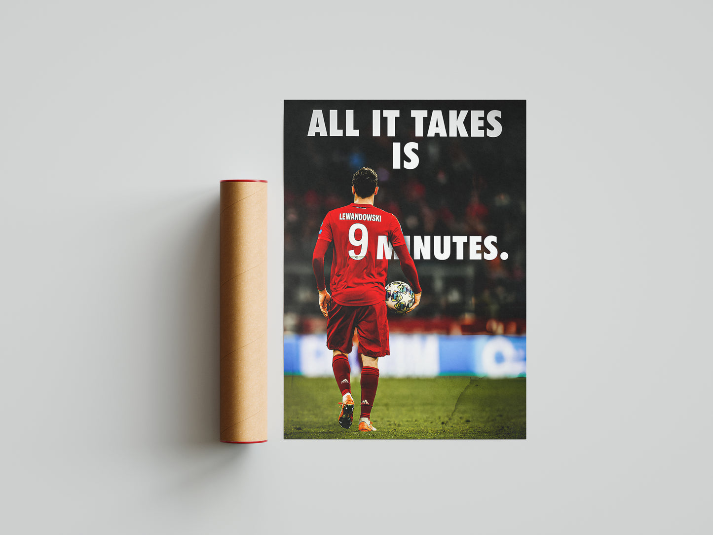 Robert Lewandowski "9 Minutes" Poster