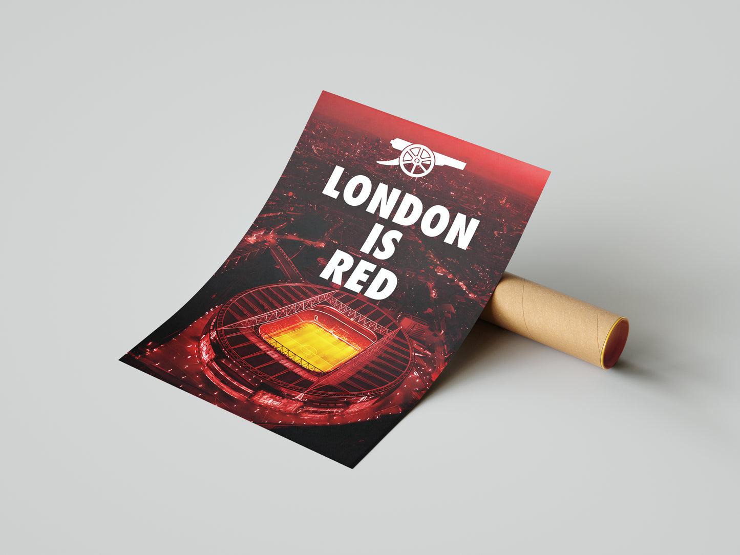 Arsenal "London Is Red" Poster