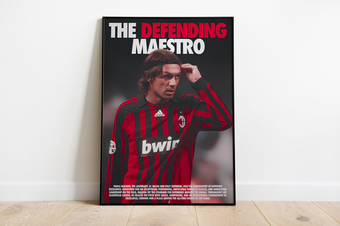 Paolo Maldini Poster