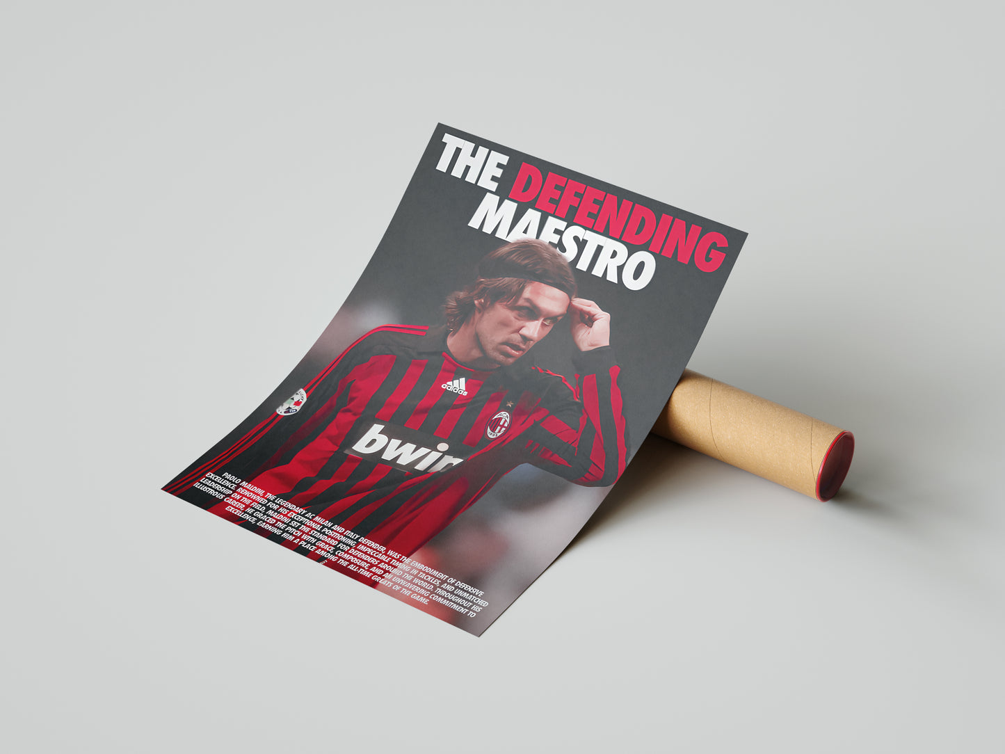 Paolo Maldini Poster