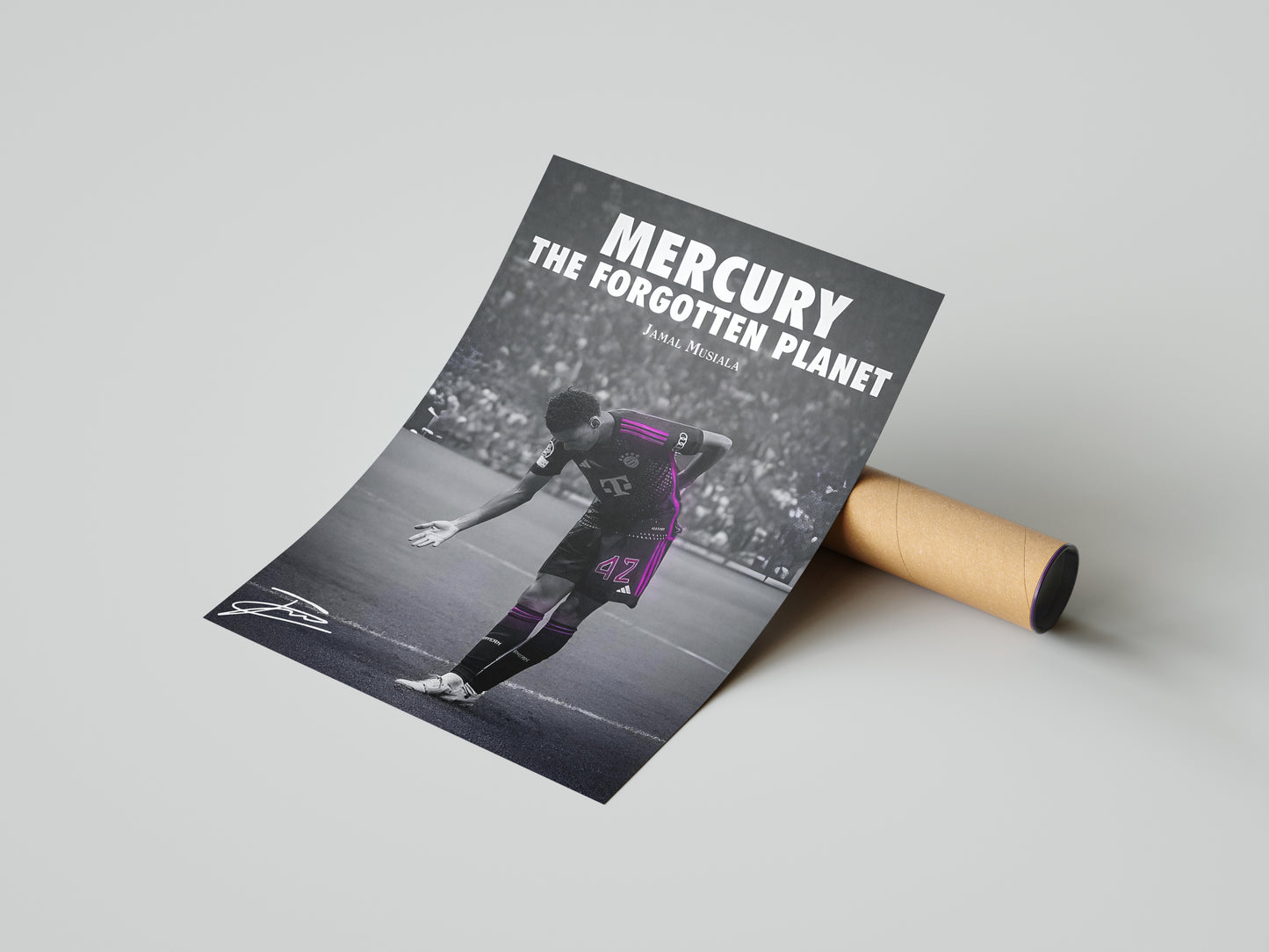 Jamal Musiala "Mercury" Poster