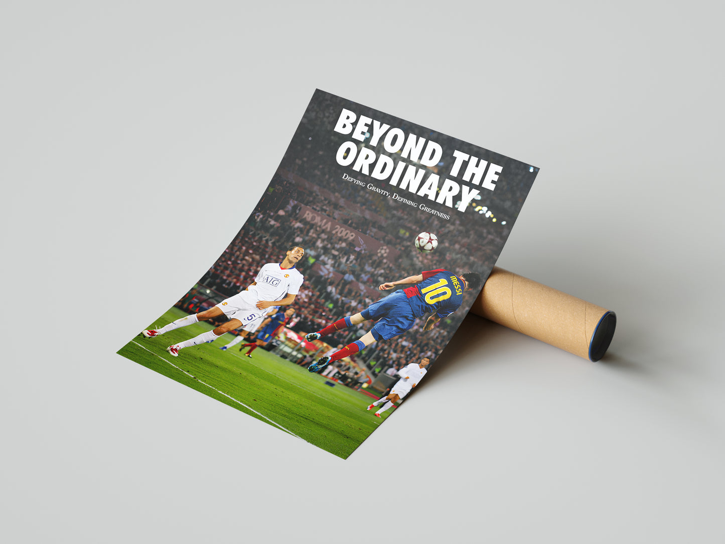 Lionel Messi "Beyond The Ordinary" Poster