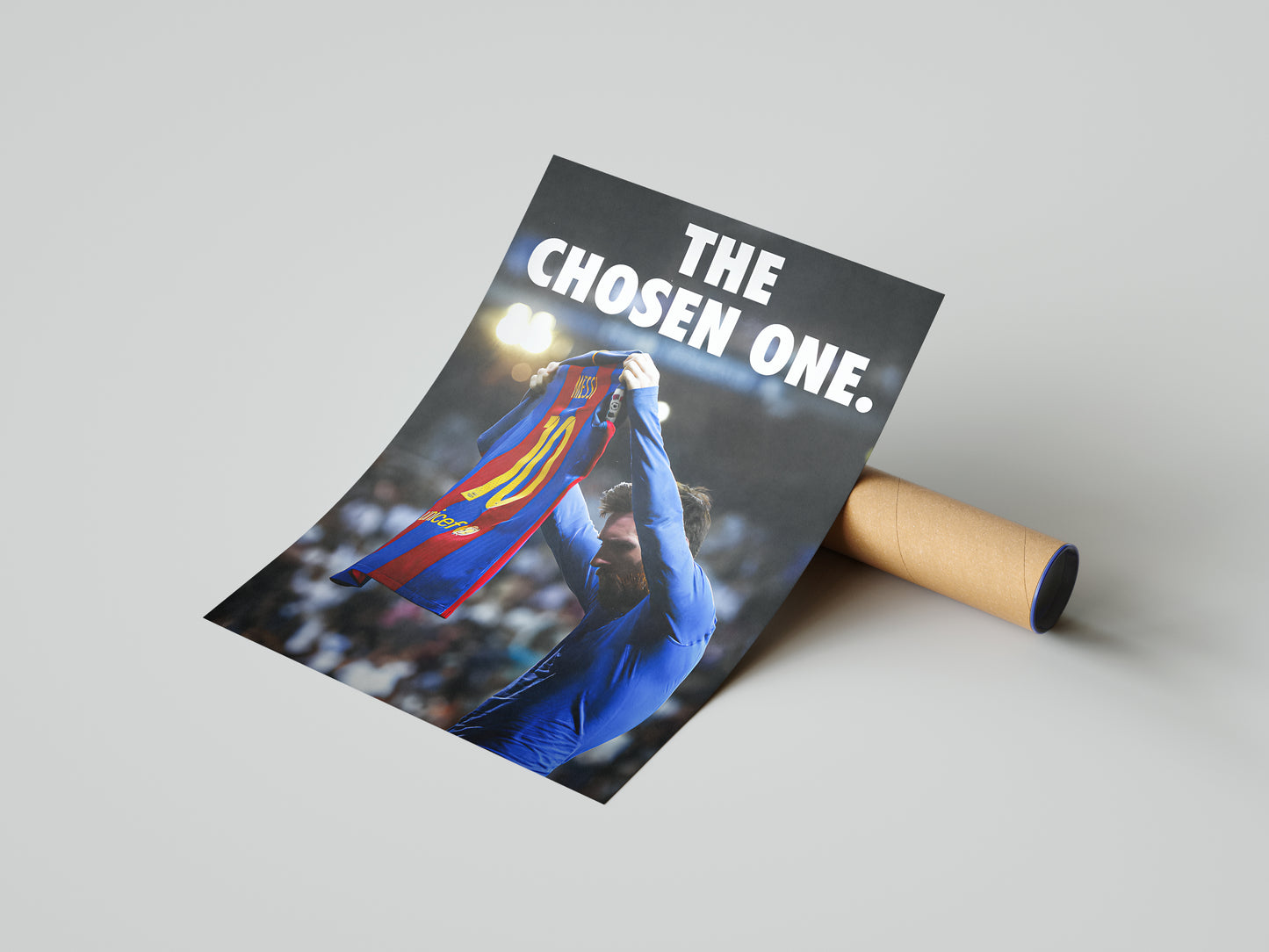 Lionel Messi "The Chosen One" Poster