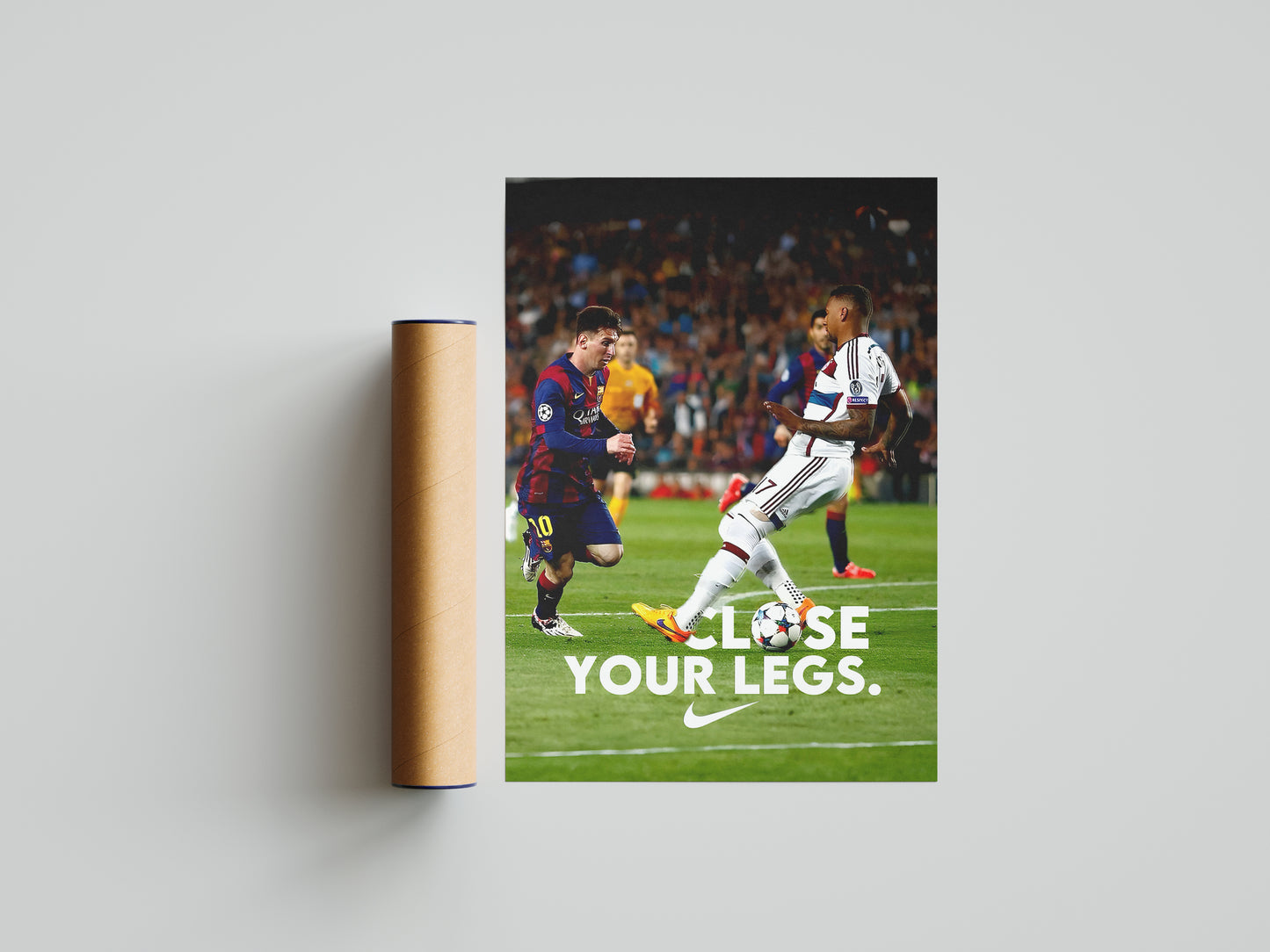 Lionel Messi "Close Your Legs" Poster