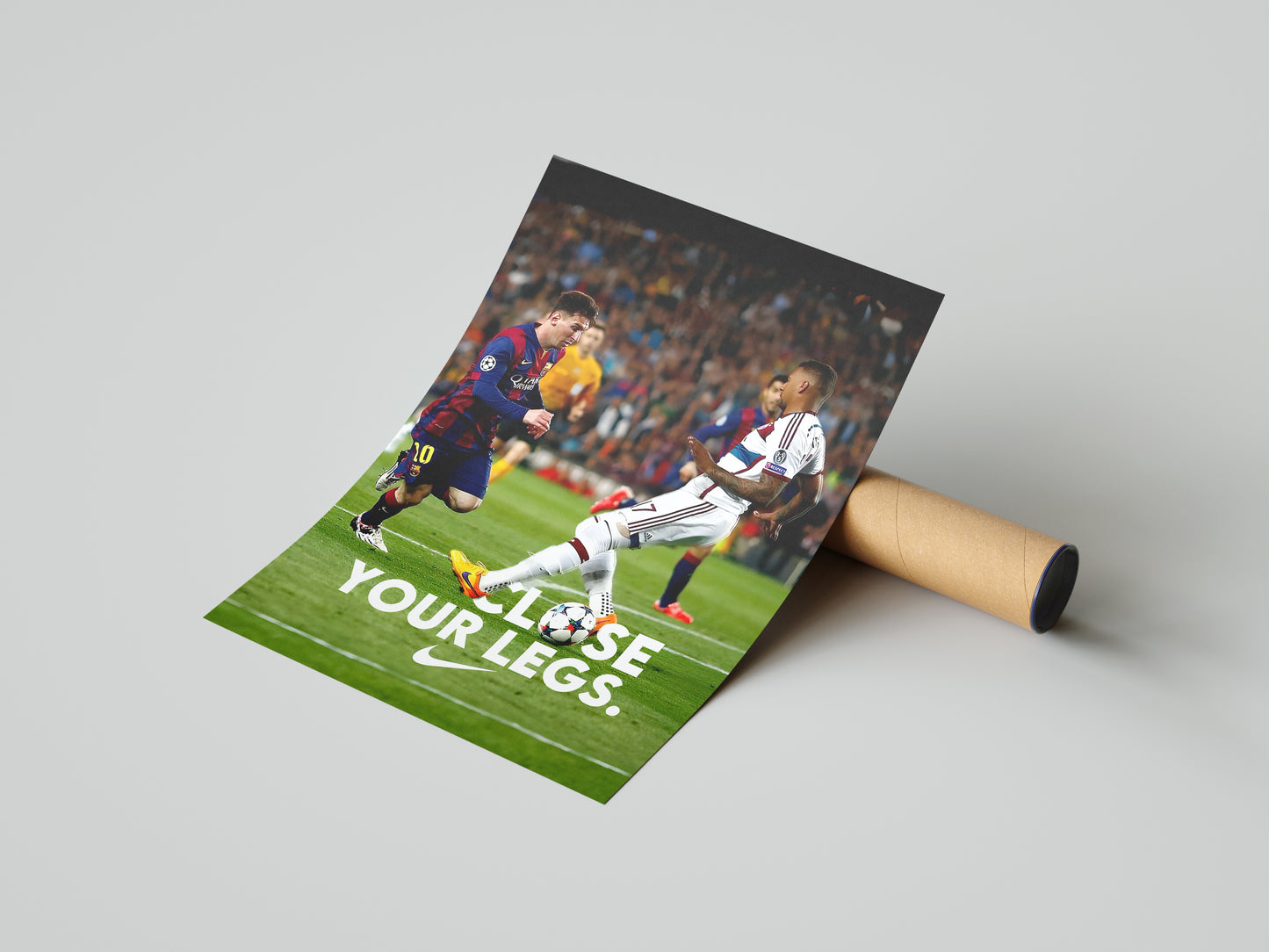 Lionel Messi "Close Your Legs" Poster