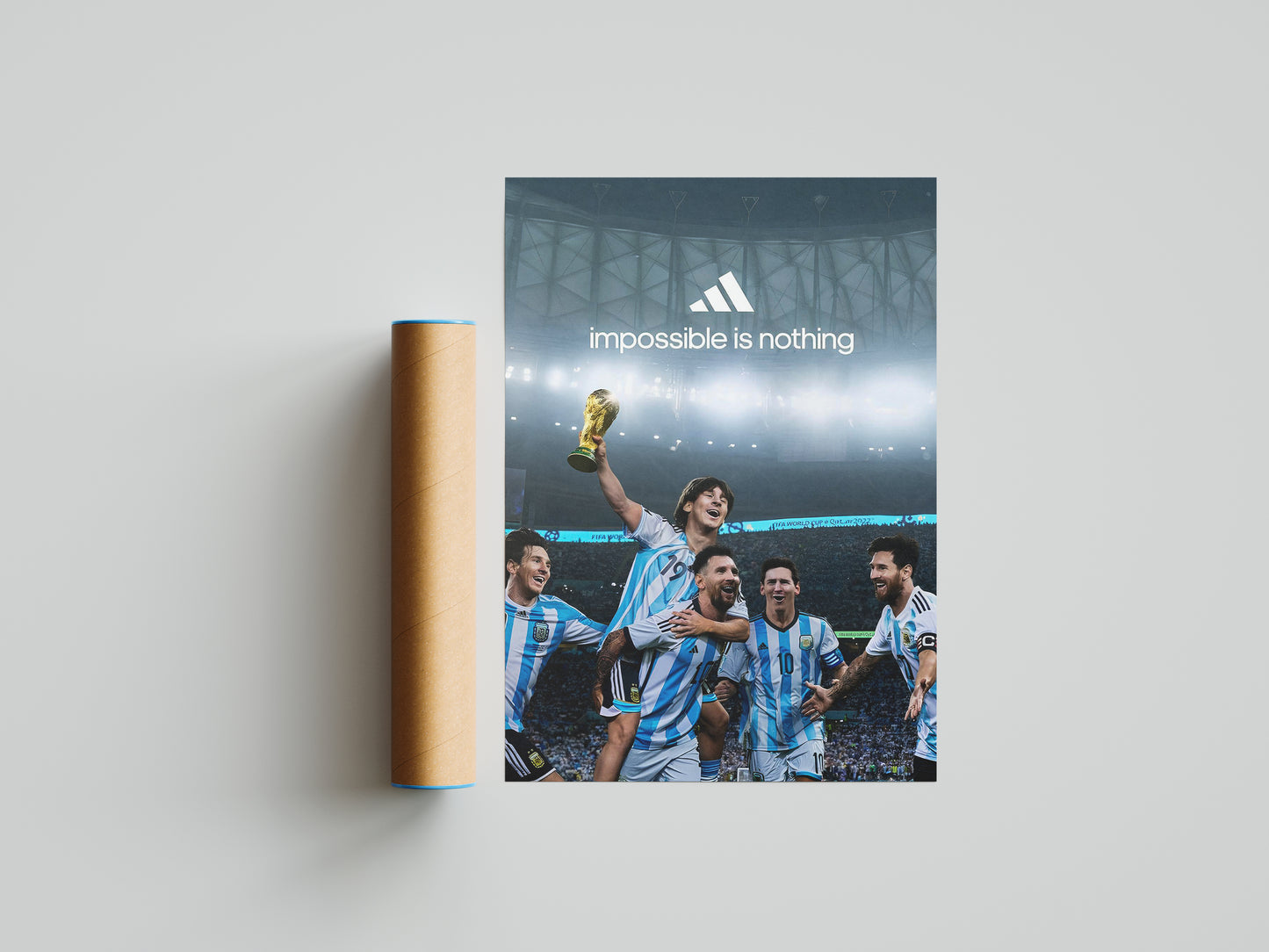 Lionel Messi World Cup Poster