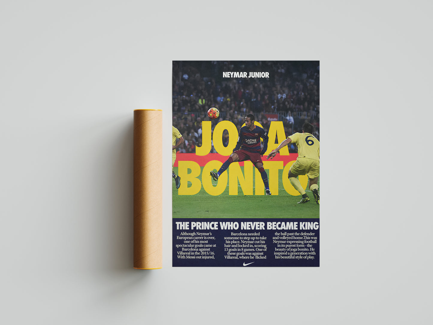 Neymar Jr "Joga Bonito" Poster