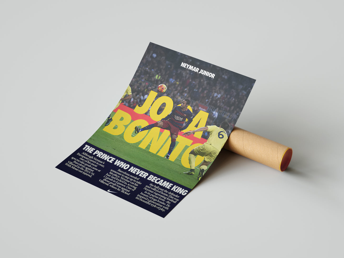 Neymar Jr "Joga Bonito" Poster