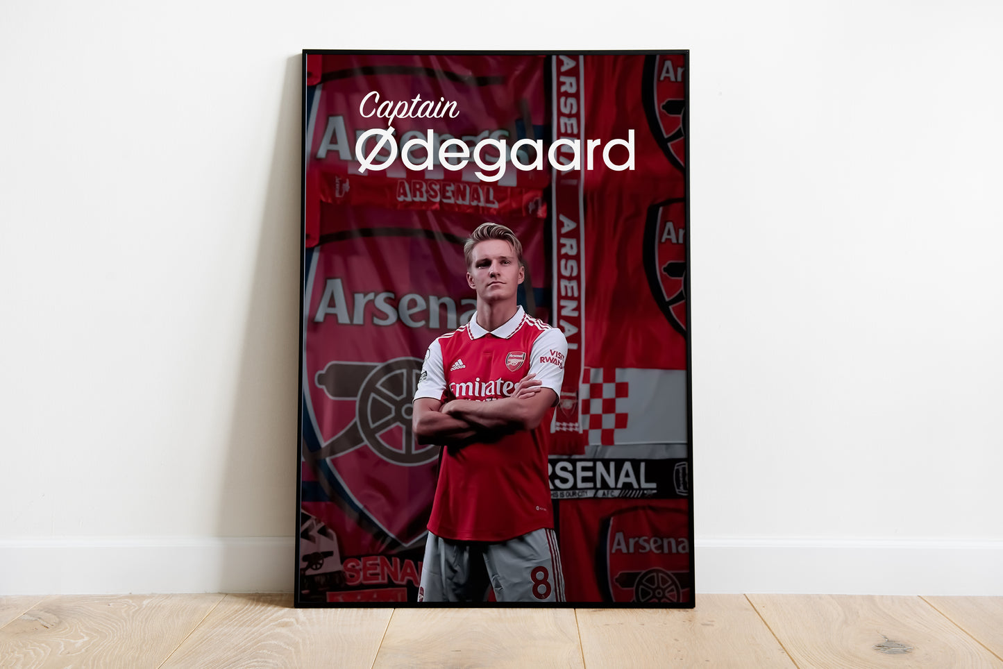 Martin Odegaard "Captain" Poster