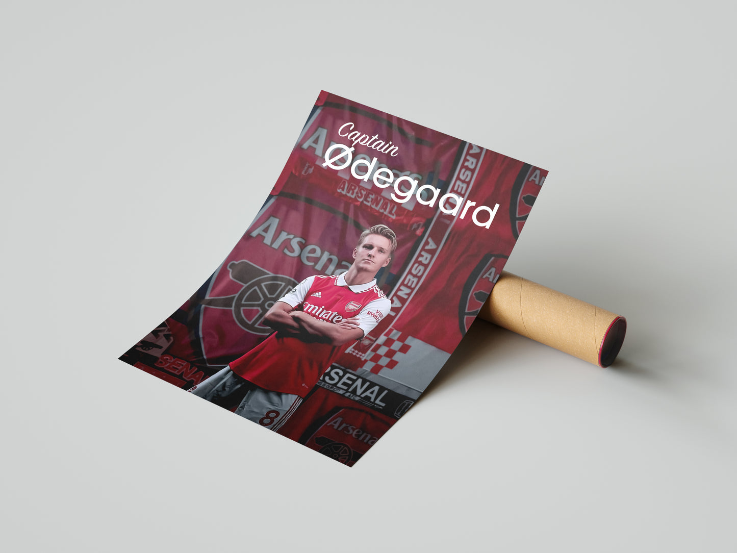Martin Odegaard "Captain" Poster