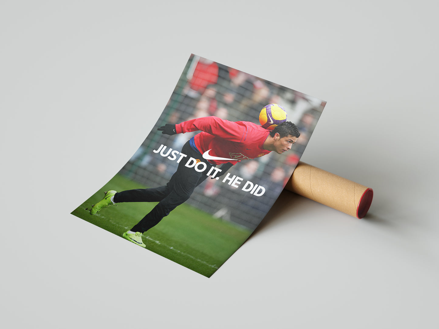 Cristiano Ronaldo "Just Do It" Poster