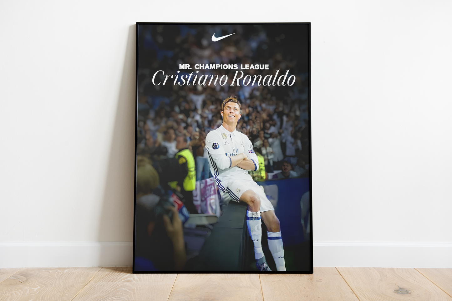 Cristiano Ronaldo "Mr Champions League" Poster